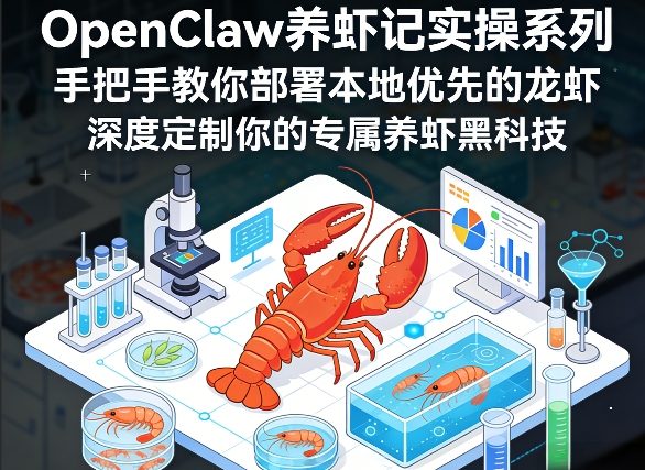 OpenClaw养虾记实操系列,手把手教你部署本地优先的龙虾,深度定制你的专属养虾黑科技(更新)-专注互联网轻创业轻推网创