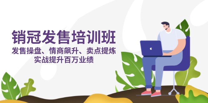 （14203期）销冠 发售培训班：发售 操盘+情商 飙升+卖点 提炼，实战提升百万业绩-专注互联网轻创业轻推网创